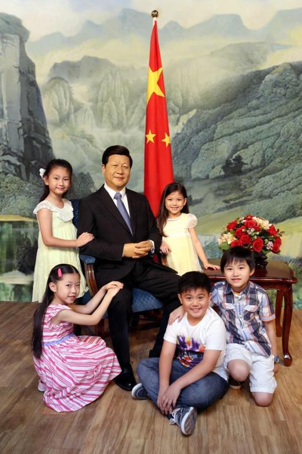 習近平訪港 進駐蠟像館